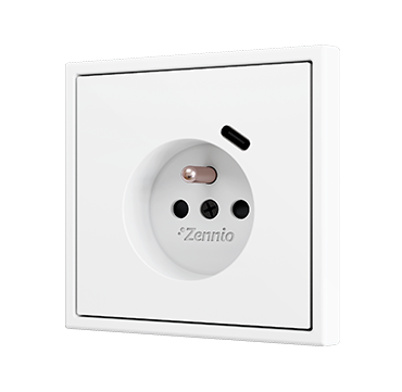 ZS70 - Enchufe francés con USB C