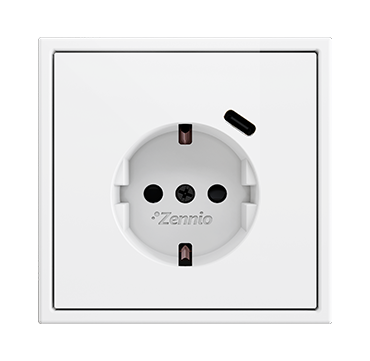 ZS70 - Enchufe Schuko con USB C